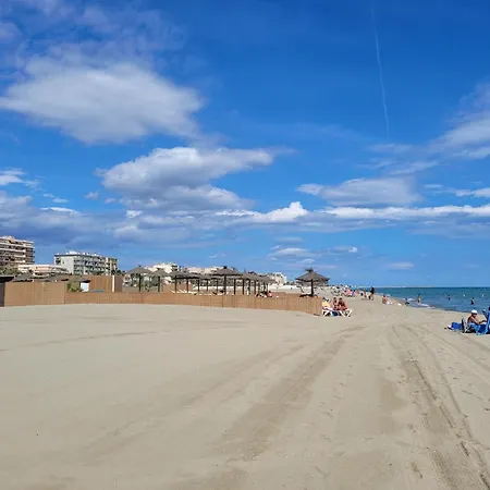 Beau T3 Traversant - Front De - 100m - Parking Prive - 2eme Etage - Fr-1-794-112 Apartment Canet-en-Roussillon